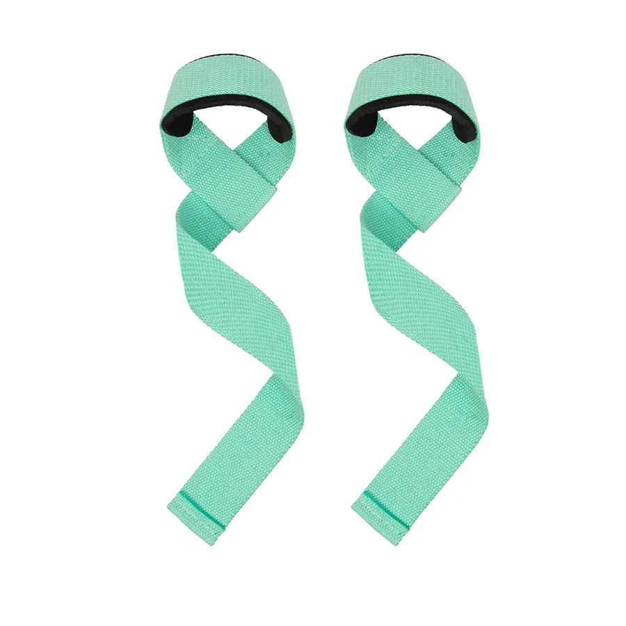 2Pcs Weightlifting Wrist Straps Strength Training Adjustable Non-Slip Gym Fitness Lifting Strap Wrist Support Sports Grip Band