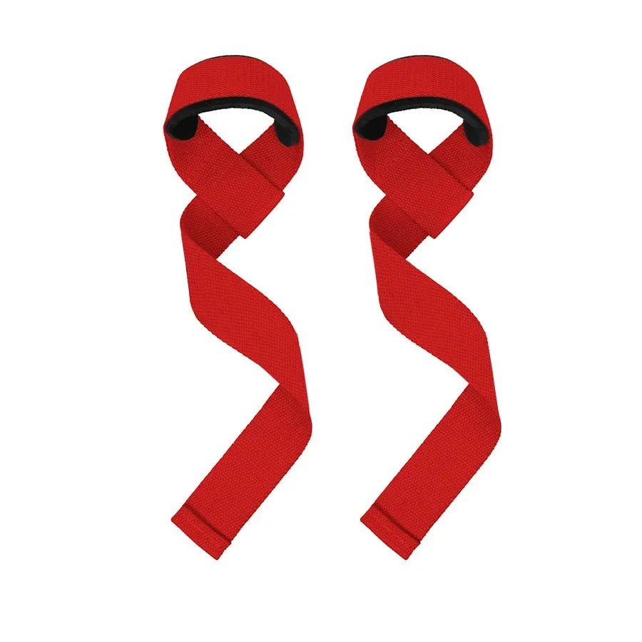 2Pcs Weightlifting Wrist Straps Strength Training Adjustable Non-Slip Gym Fitness Lifting Strap Wrist Support Sports Grip Band