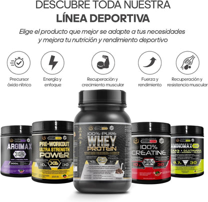 Healthy Fusion Whey Protein | Proteína Whey Pura Con Colágeno + Magnesio | Mejora Tus Entrenamientos | Protege Y Aumenta La Masa Muscular | 1000G De Proteína (Chocolate)