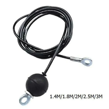 Interior Fitness Steel Wire Rope for Pulley 1.4M 1.8M 2M 2.5M Steel Wire Rope Kit DIY Weight Multi Gym Cable Fitness Pulley