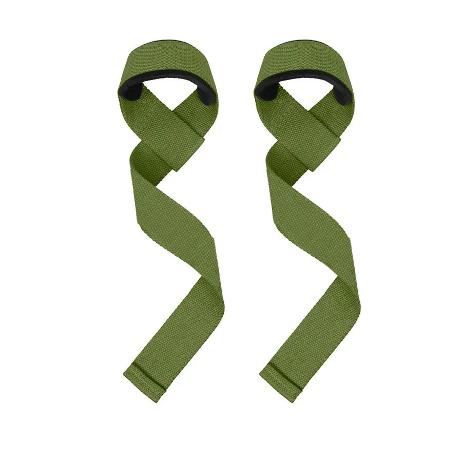 2Pcs Weightlifting Wrist Straps Strength Training Adjustable Non-Slip Gym Fitness Lifting Strap Wrist Support Sports Grip Band