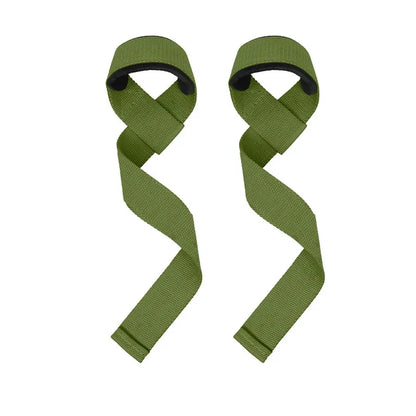 2Pcs Weightlifting Wrist Straps Strength Training Adjustable Non-Slip Gym Fitness Lifting Strap Wrist Support Sports Grip Band