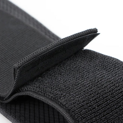 Sports Waist Belt Dual Zipper Sweatproof Phone Pouch Stretchy Running Yoga Bag for Large Screen Phone Outdoor